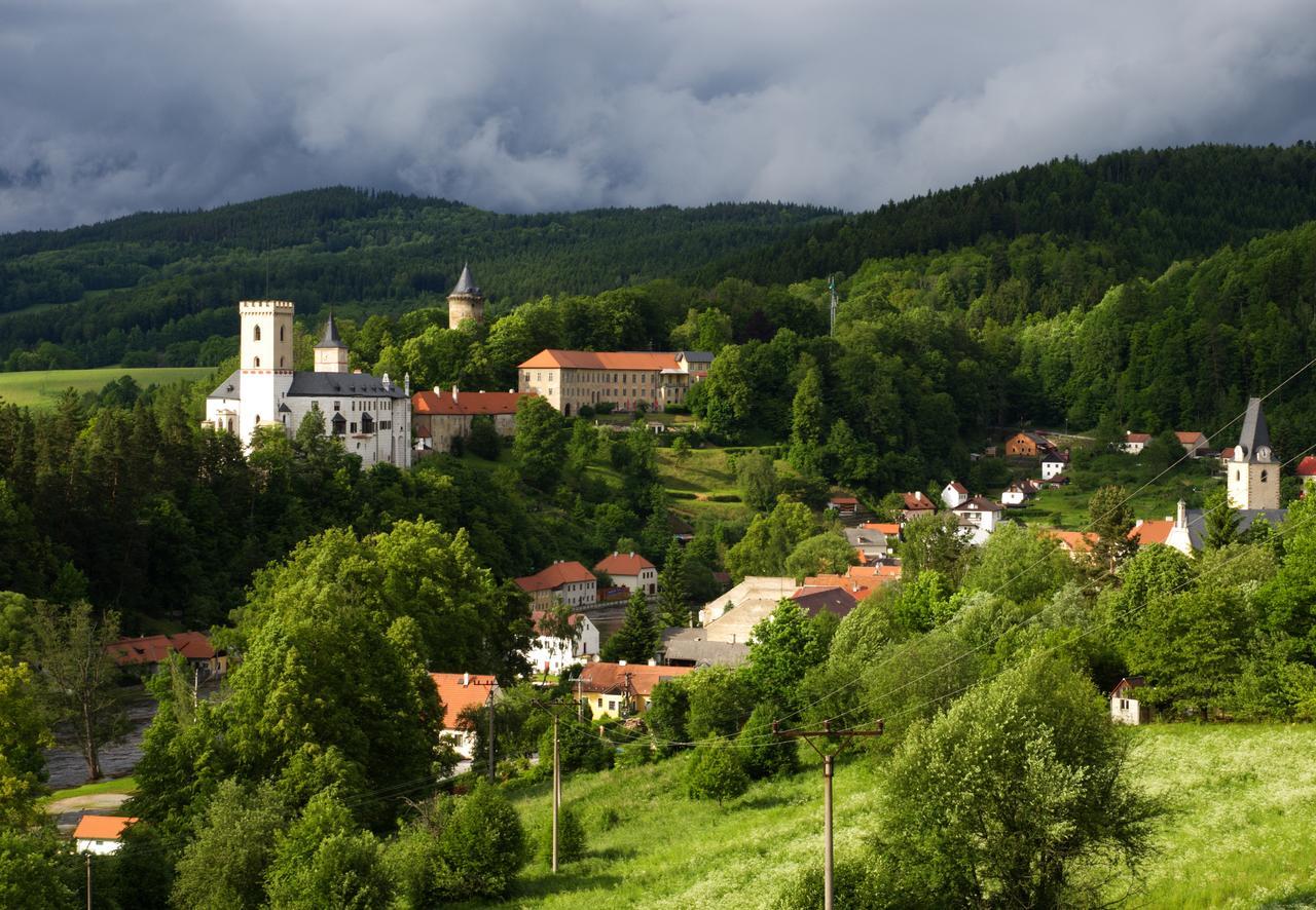 Penzion U Candru Vyšší Brod Kültér fotó